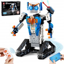 Kit de Construcción de Robot STEM, Aplicación y Control Remoto, 447 Piezas ...